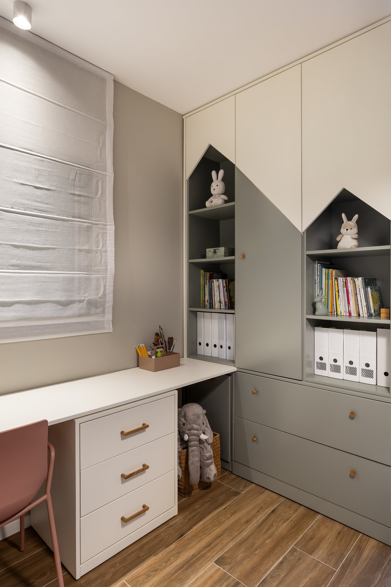Children's Room - interior design project example 2 by TwoDesign Israel