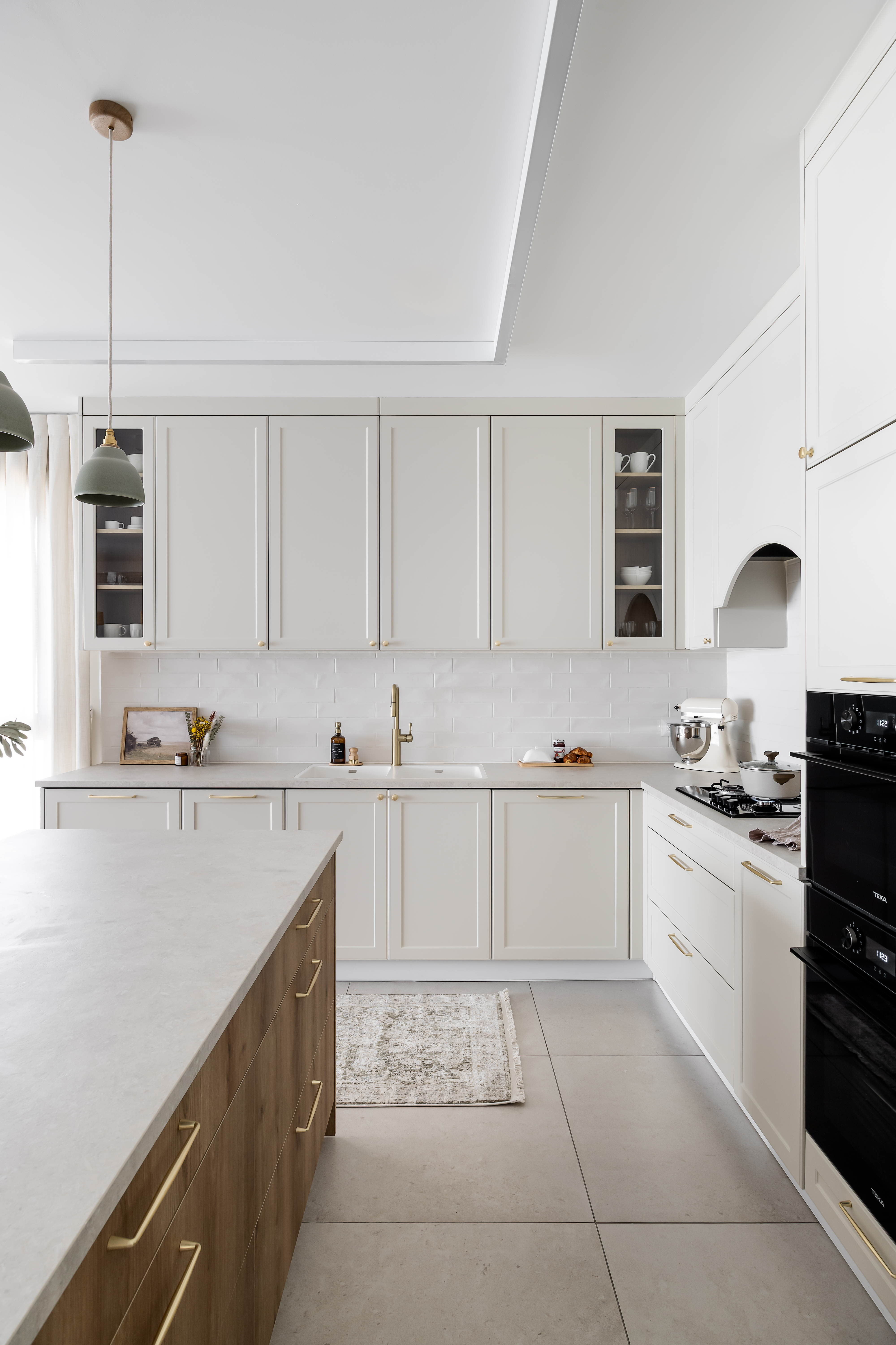 Classic Kitchen & Island - interior design project example 1 by TwoDesign Israel