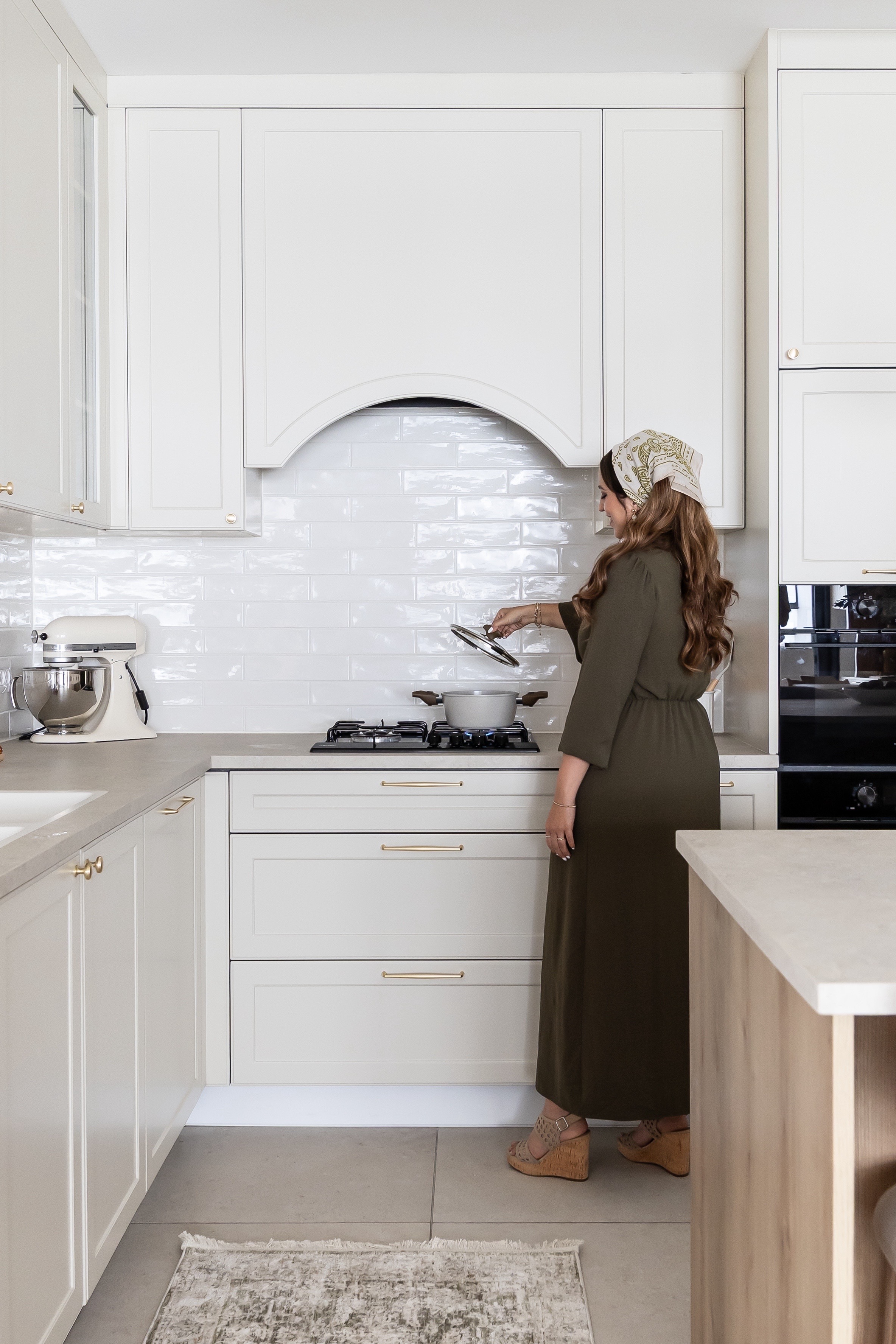 Classic Kitchen & Island - interior design project example 2 by TwoDesign Israel