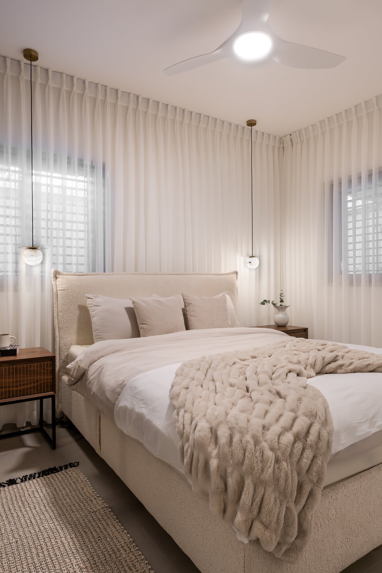 Master Bedroom - interior design project example 1 by TwoDesign Israel