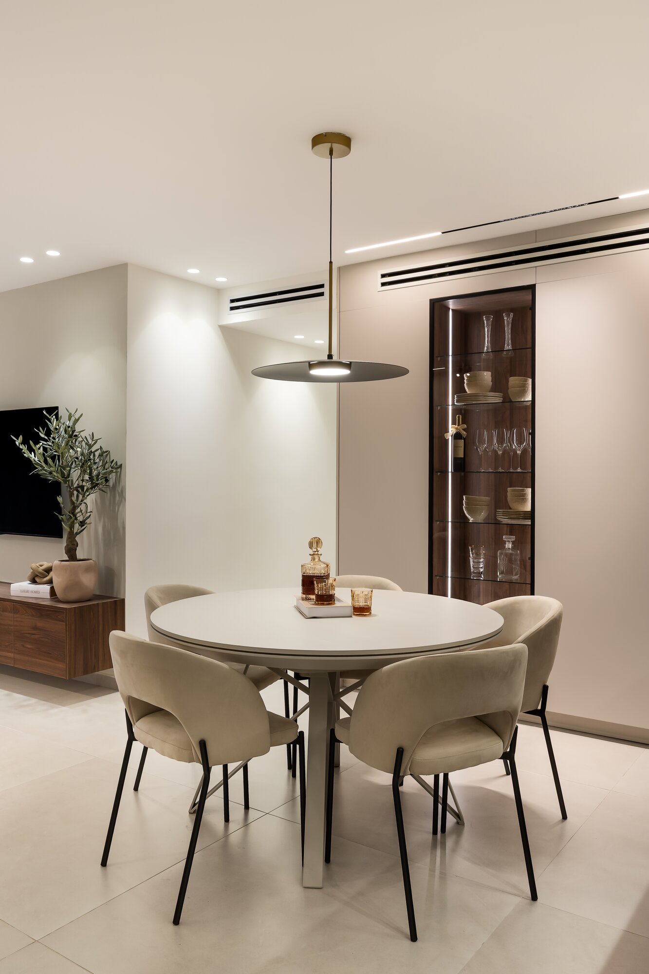 Penthouse Kitchen & Dining - interior design project example 3 by TwoDesign Israel