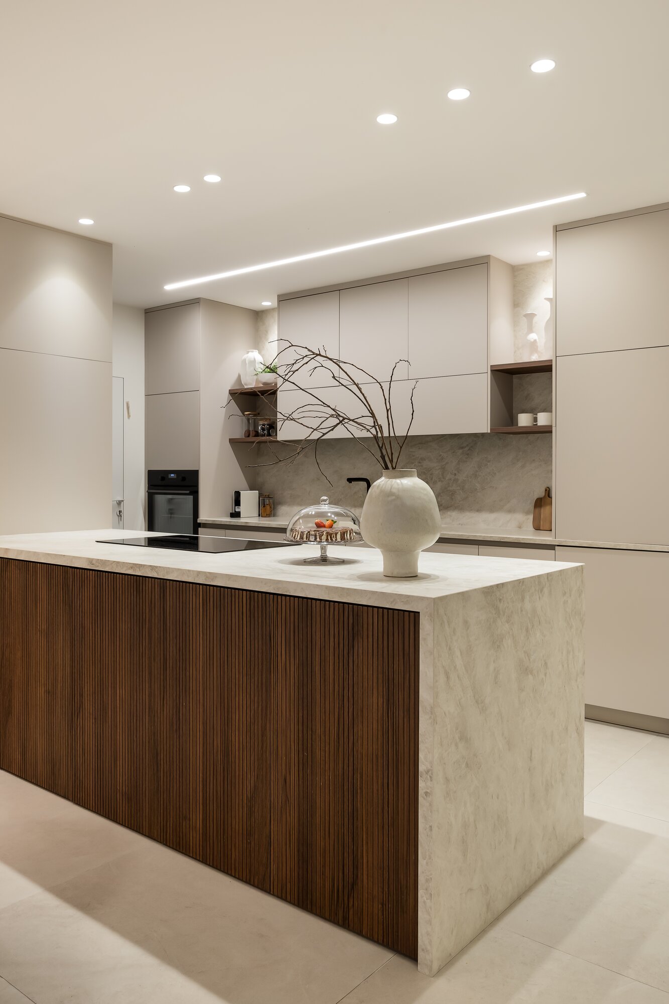Penthouse Kitchen & Dining - interior design project example 5 by TwoDesign Israel