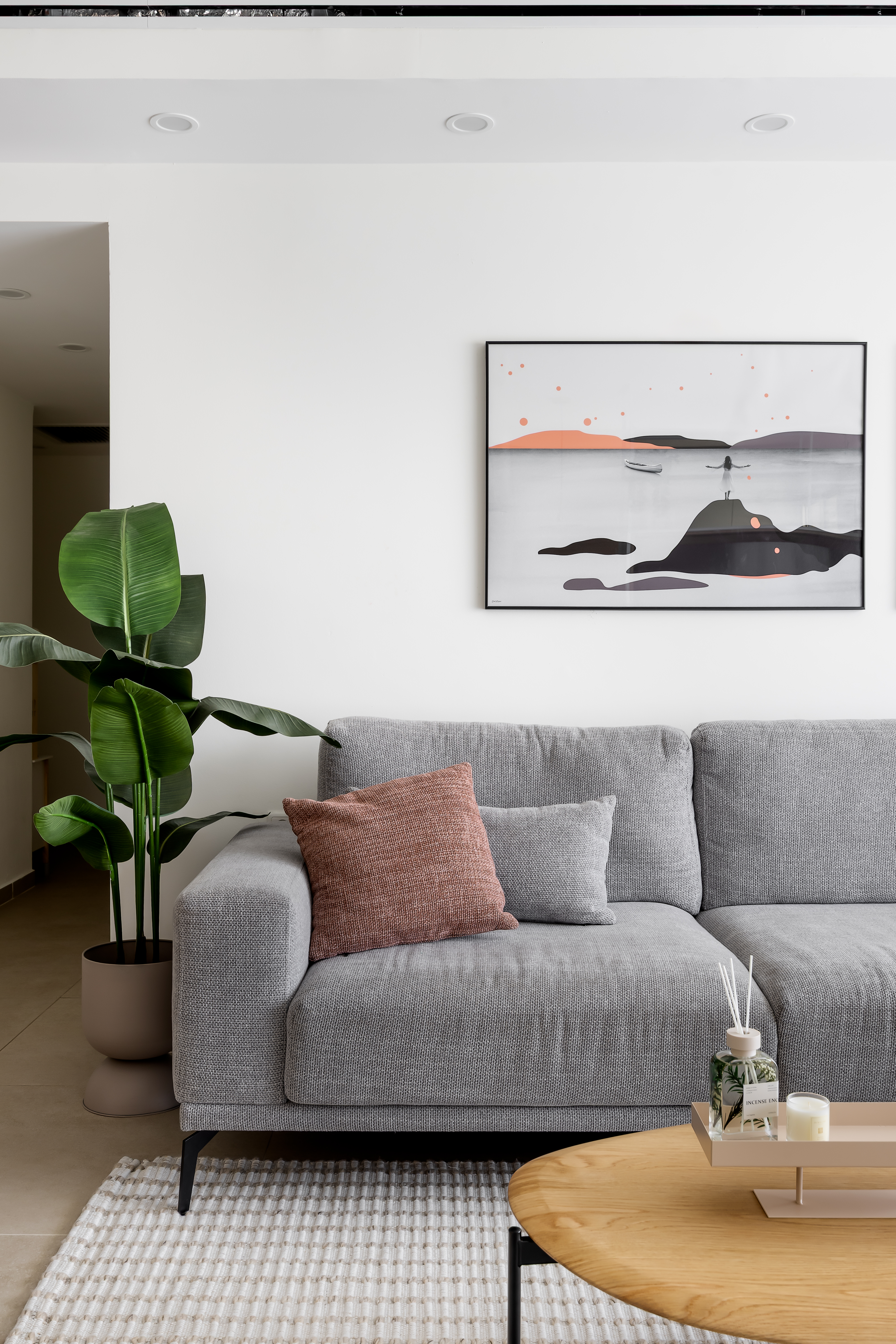 Contemporary Open Plan - interior design project example 4 by TwoDesign Israel